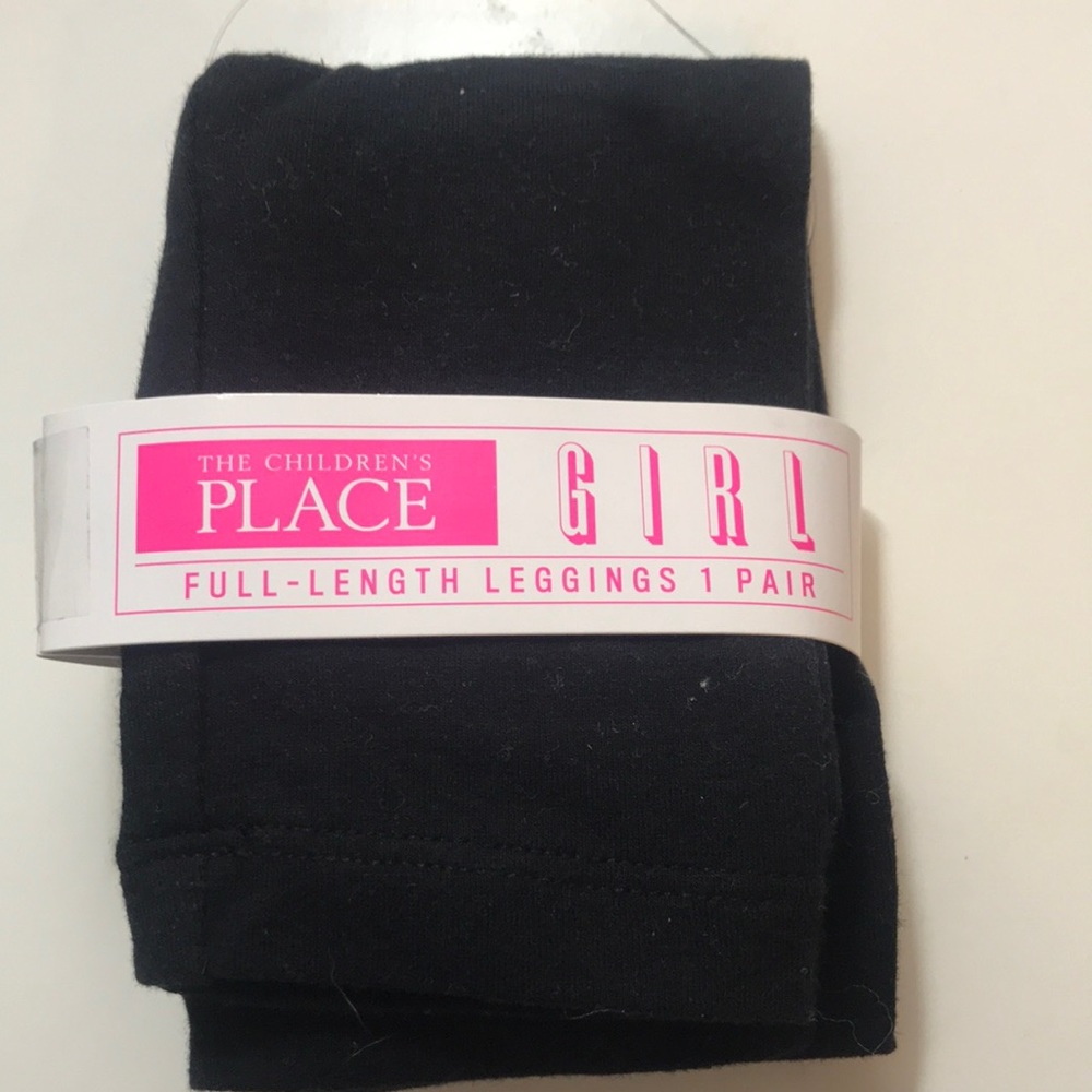 Black cotton leggings